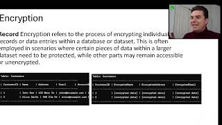 Encryption Full Disk Partition Volume Record Database [upl. by Inalaek329]