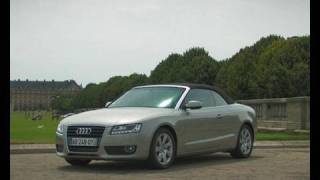 Essai Audi A5 Cabriolet 2009 [upl. by Amand]