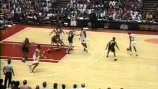 Hakeem Olajuwon highlights  Game 6 vs Suns 1995 playoffs [upl. by Ellenehc]