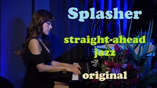 💦🎹 Splasher straightahead jazz original  Riyoko Takagi riyopiano riyokojp trio  9 Oct 2024 [upl. by Nekal417]