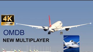 AEROFLY GLOBAL NEW MULTIPLAYER PLANE SPOTTING  DUBAI AIRPORT [upl. by Alleber]