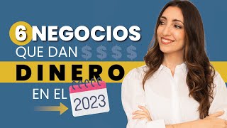 6 Ideas de NEGOCIOS RENTABLES con POCO DINERO en 2023 💰 [upl. by Adina]