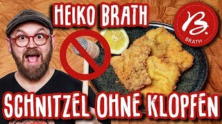 Wiener Schnitzel ohne Klopfen 😱 Metzgerei Brath  Fleischwerkstatt [upl. by Nomae]