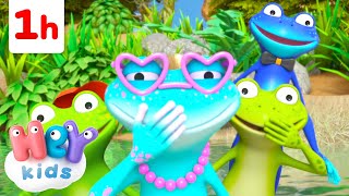 El sapo no se lava el pie 🐸  Canciones de animales para Niños  HeyKids  Canciones infantiles [upl. by Naerb]