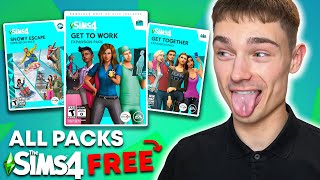 Sims 4 Free Download Including All DLC PC amp Mac  EA App tutorial for sims 4 free packs [upl. by Shulamith553]