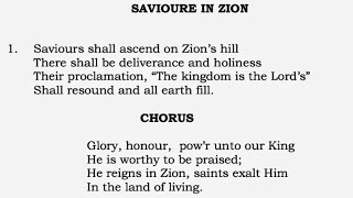 TPM English Hymn 385Saviours shall ascend on Zions hill There shall be deliverance and holiness [upl. by Eneleahs547]