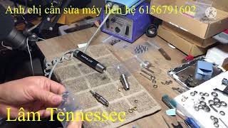 Sửa Máy Dũa Móng Tay Kupa Mani Pro KP50  KP55  KUPA Mani Pro Nail Drill Repair [upl. by Harmony772]