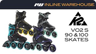 K2 2021 VO2 S 90 amp 100 Inline Skates [upl. by Ludovika]