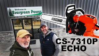 NEW ECHO CS7310P CHAINSAW from EVERGREEN POWER [upl. by Nnylimaj]