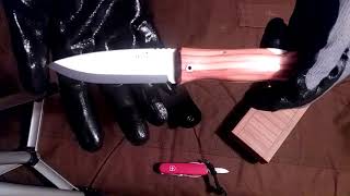 JEOTEC No17 Bushcrafter foldingknife [upl. by Tonya483]