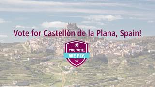 Castellón  You vote We fly [upl. by Ecirum]