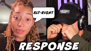 AMANDLA STENBERG MELTDOWN OVER THE ACOLYTE CANCELED  RESPONSE [upl. by Nrublim]