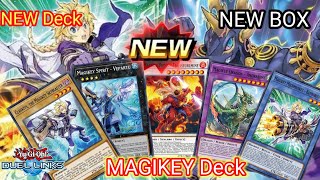 MAGIKEY Deck YuGiOh Duel Links [upl. by Lehcem]