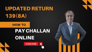 How to Pay Challan online  Updated Return 1398a  Live online filing example itr2 [upl. by Spooner]