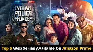 Top 5 Web Series Available On Amazon Prime In Hindi [upl. by Acinnej]