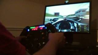 G25 replica F1 steering wheel [upl. by Novert530]