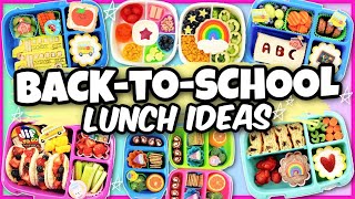 Ive never seen such a COLORFUL Bunch of Lunch Ideas  School Lunch MARATHON [upl. by Kimmie220]