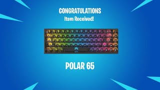 I Tried The NEW Best Keyboard For Fortnite Polar 65 HE Dual Rail [upl. by Leahcimauhsoj332]