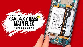 Samsung Galaxy A52 5G Motherboard Main Flex Cable Replacement [upl. by Sipple]