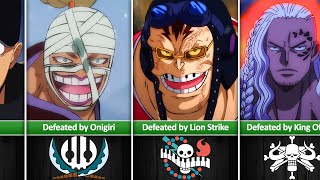 Which Characters Zoro Defeated [upl. by Lehcim]