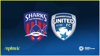 2024 NPLMVIC Round 5 Port Melbourne Sharks SC v Manningham United Blues FC [upl. by Eseer]