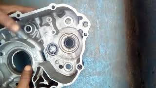 Hero Honda splendor bearing puller 6001 gearbox [upl. by Nevur]