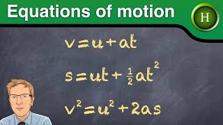 Equations of motion Higher Physics [upl. by Millar406]