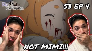 NOT MIMI  REZERO SEASON 3 EPISODE 4 REACTION [upl. by Cordle]