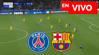 🔴 PSG 2  3 BARCELONA EN VIVO Y EN DIRECTO 🔴 CHAMPIONS LEAGUE 🏆 [upl. by Nylrak662]