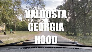 DRIVING TOUR VALDOSTA GEORGIA DOWNTOWN SEVERAL DOGS MATE AND RUN WILD THRU THE HOOD NARRATED [upl. by Deron]