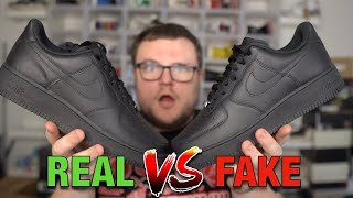 Nike Air Force 1 REAL vs FAKE 👟 How to Spot FAKE Nike Air Force 1 [upl. by Alasteir]