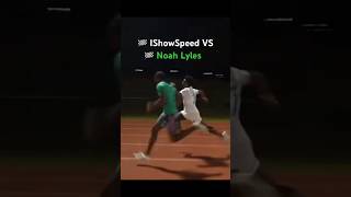 IShowSpeed VS Noah Lyles sprint race Shorts FYP GoViral Fast Athletics [upl. by Prisca]