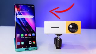 How to connect Phone to Projector Wirelessly With WiFi  Quick Tutorial [upl. by Ahsiloc]