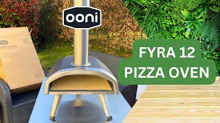 Ooni Fyra 12 Pizza Oven  First Impressions and Unboxing [upl. by Amak]