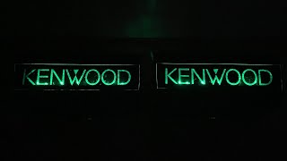 動画確認 新品交換 KSC2090 ケンウッド 街道レーサー 旧車 当時物 昭和レトロ KENWOOD イルミ イルミネーション LED ロンサムカーボーイ [upl. by Ideih]