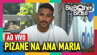 BBB 24 Lucas Pizane na Ana Maria Braga  Mais Você AO VIVO  Big Brother Brasil 2024 BBB24 [upl. by Eissen]