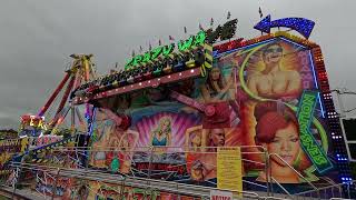 Jay Barwicks Crazy Wave Miami Offride Pov  Farrars Funfair Sheffield Firth Park 15082024 [upl. by Frayda]