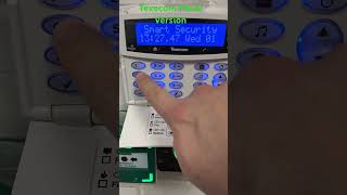 How to find out your current version of firmware on a Texecom Premier Elite howto followme [upl. by Gay]