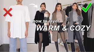 cold weather outfits that are WARM  STYLISH  FUNCTIONAL  winter 2023 [upl. by Eural]