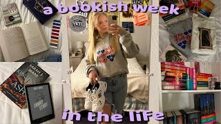 vlog a bookish week in the life 🌿📖  book hauls reading koa amp bookish tattoos [upl. by Dahlia]