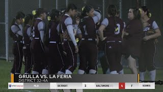 La Feria bats redhot as Lionettes cruise past Grulla [upl. by Regnig]