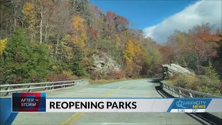 Crowders Mountain western NC state parks reopen Friday [upl. by Persse]