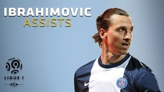 Zlatan Ibrahimovic  All 11 Assists  20132014 [upl. by Dupin418]