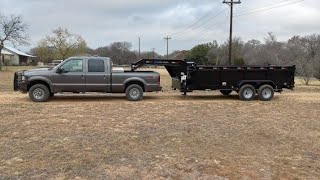 Load Trail dump trailers 16 ft [upl. by Demott227]