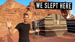 BEST OF JORDAN  WADI RUM 🇯🇴 SLEEPING ON MARS [upl. by Auhs]