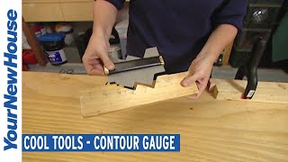 How to Use a Contour Gauge to Make Perfect Cuts [upl. by Bhatt]