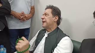 Former Prime Minister Imran Khans Historical Media Talk at High Court [upl. by Arratal]