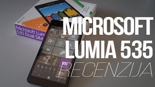 Microsoft Lumia 535 Recenzija [upl. by Illil770]