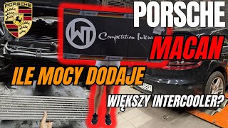 248 Coobcio amp Basia  Porsche MACAN 20 TFSI Ile mocy doda większy INTERCOOLER Hamownia i pomiary [upl. by Eibrik]