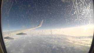 Timelapse Lanzarote  Groningen Airport Eelde GoPro Hero 3 black [upl. by Michaud]